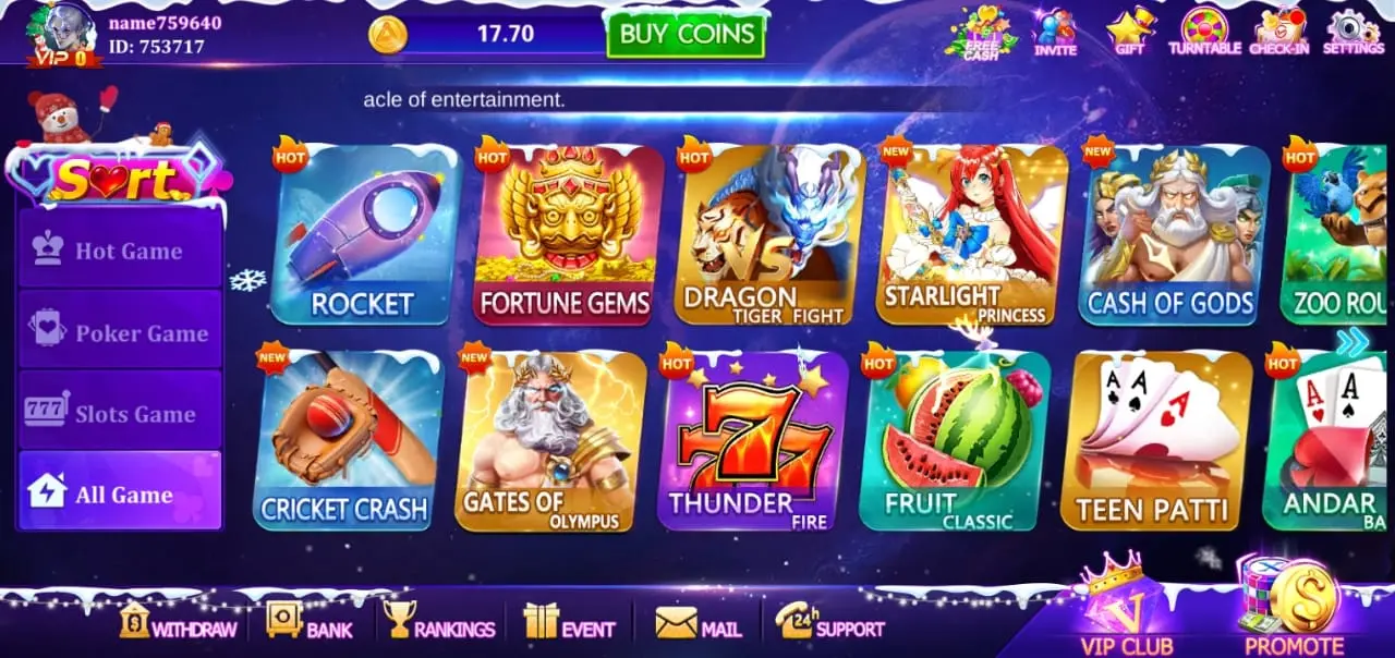 KKClub Game screenshot